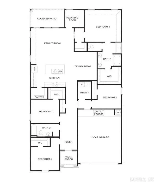 309 Lainey Drive, Maumelle, AR 72113 - #2