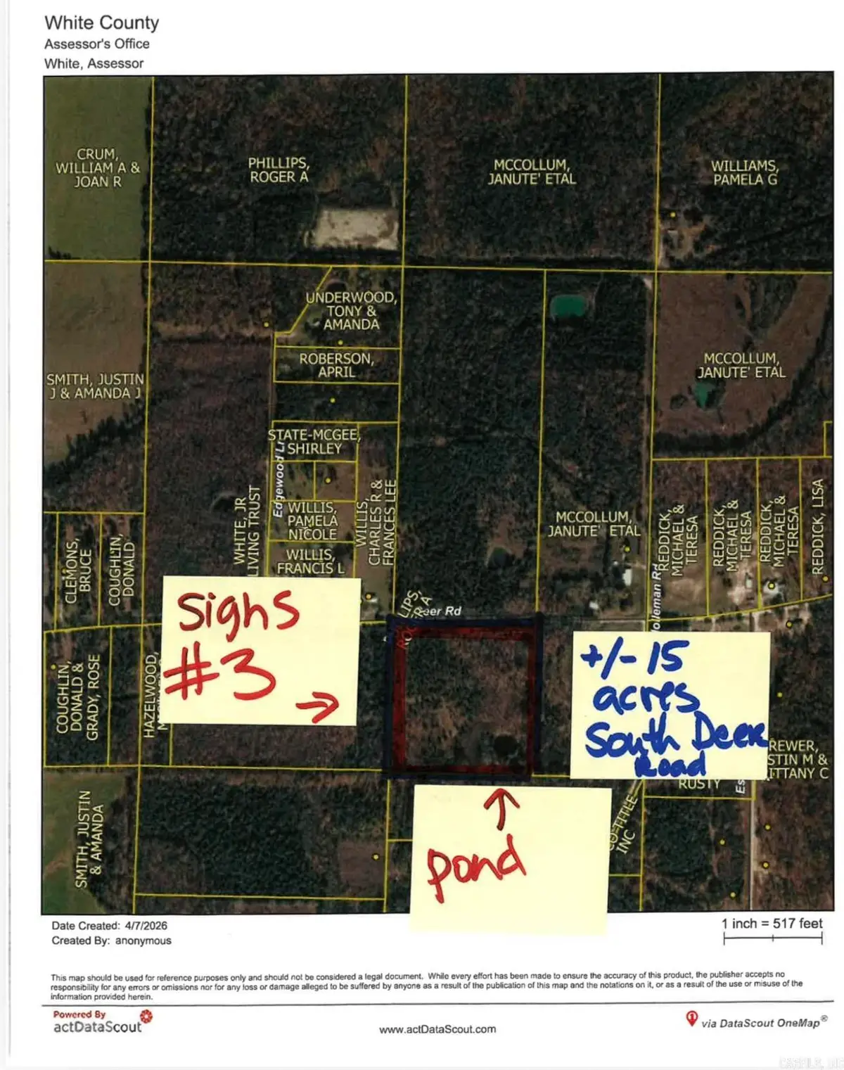 Deer Road, Rose Bud, AR 72137 - #1