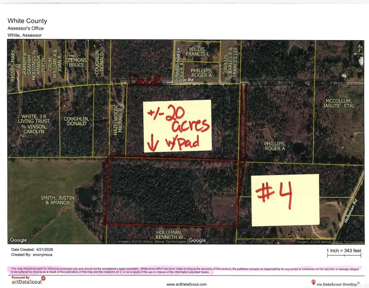 Deer Road, Rose Bud, AR 72137 - #1