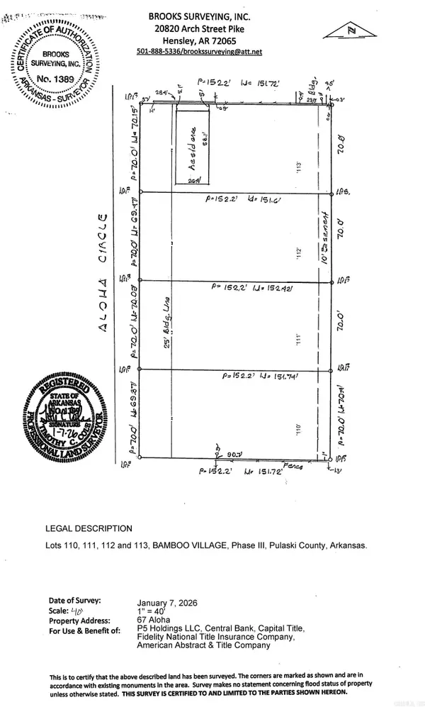 67 Aloha Circle, Sherwood, AR 72120