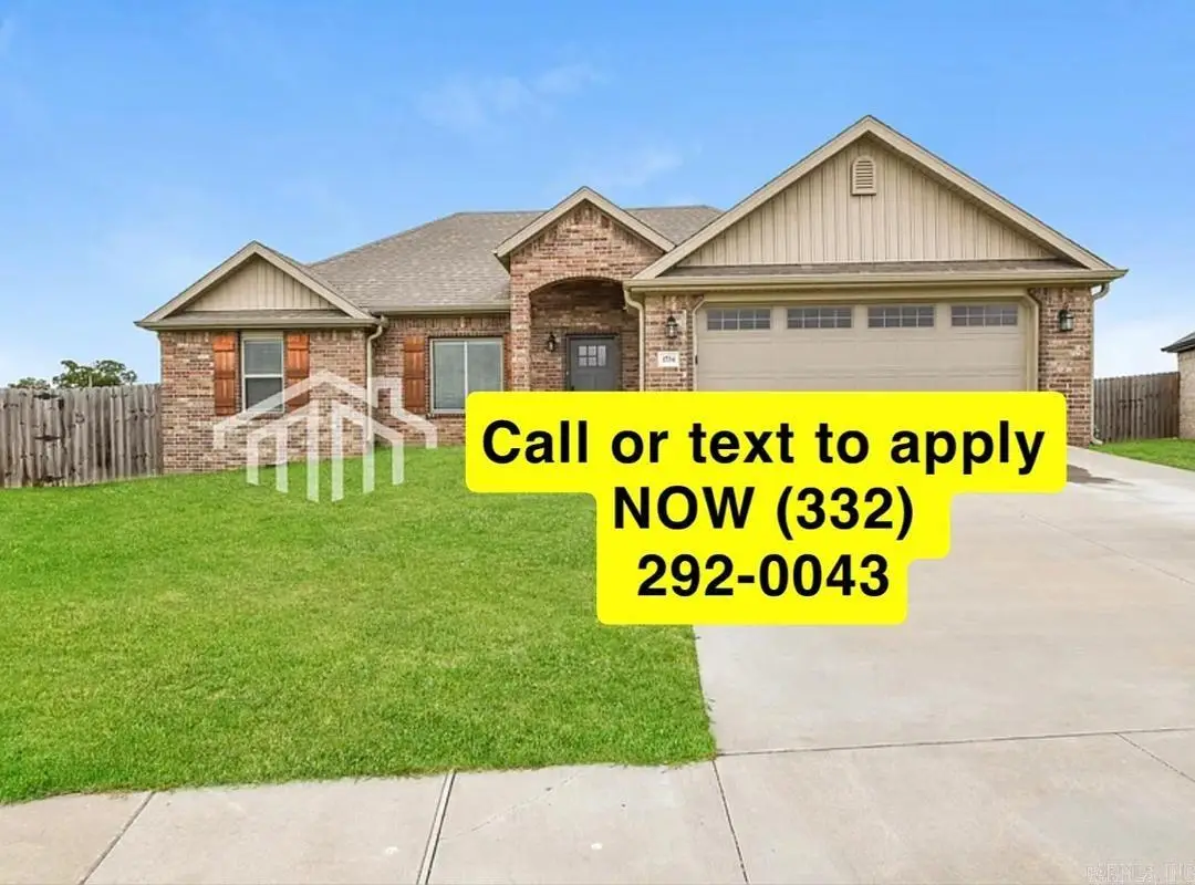 1741 Charismatic Dr For Rent Only, Prairie Grove, AR 72753 - #1