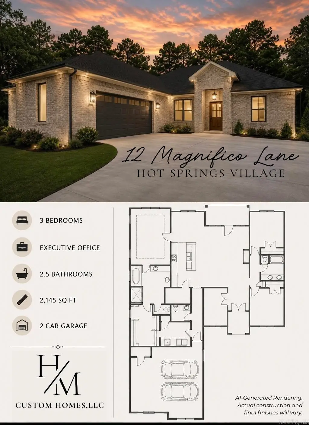 12 Magnifico Lane, Hot Springs Village, AR 71909 - #1