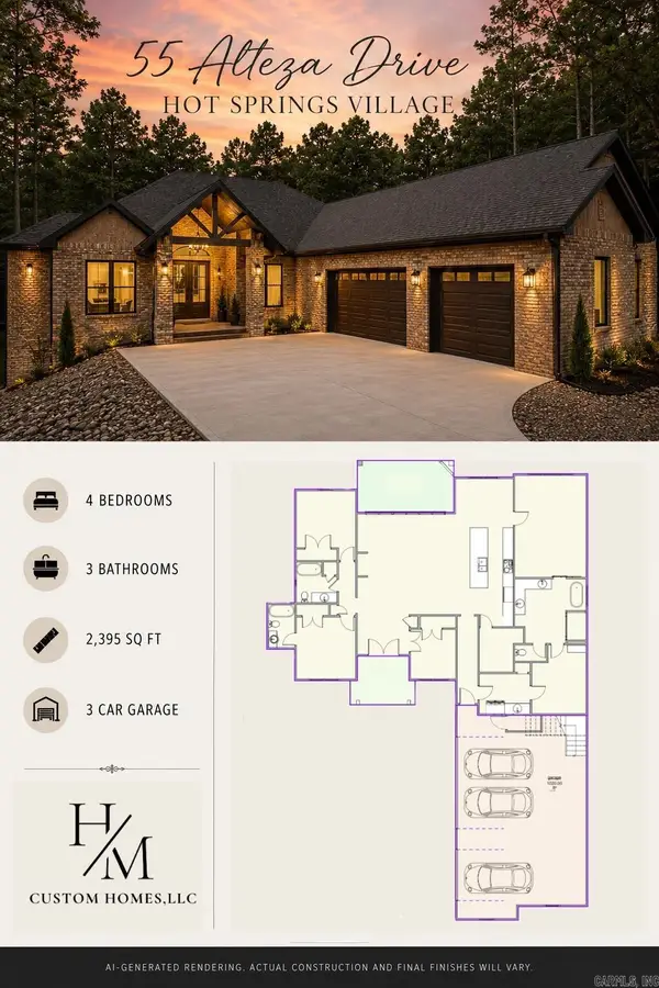 55 Alteza Drive, Hot Springs Village, AR 71909