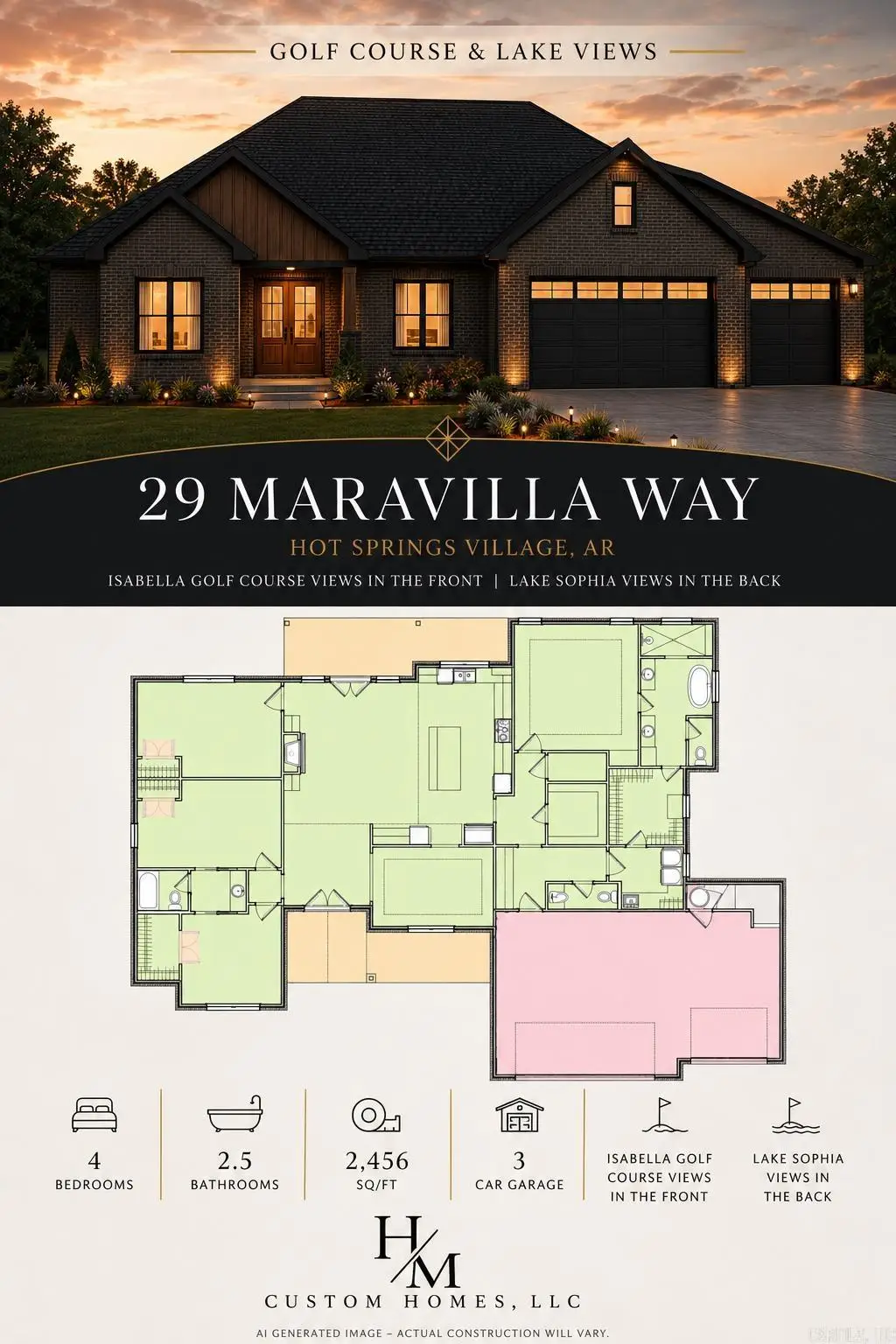 29 Maravilla Way, Hot Springs Village, AR 71909 - #1