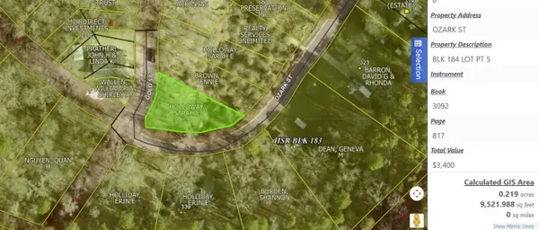 Lot 5 Ozark Street, Hot Springs, AR 71901