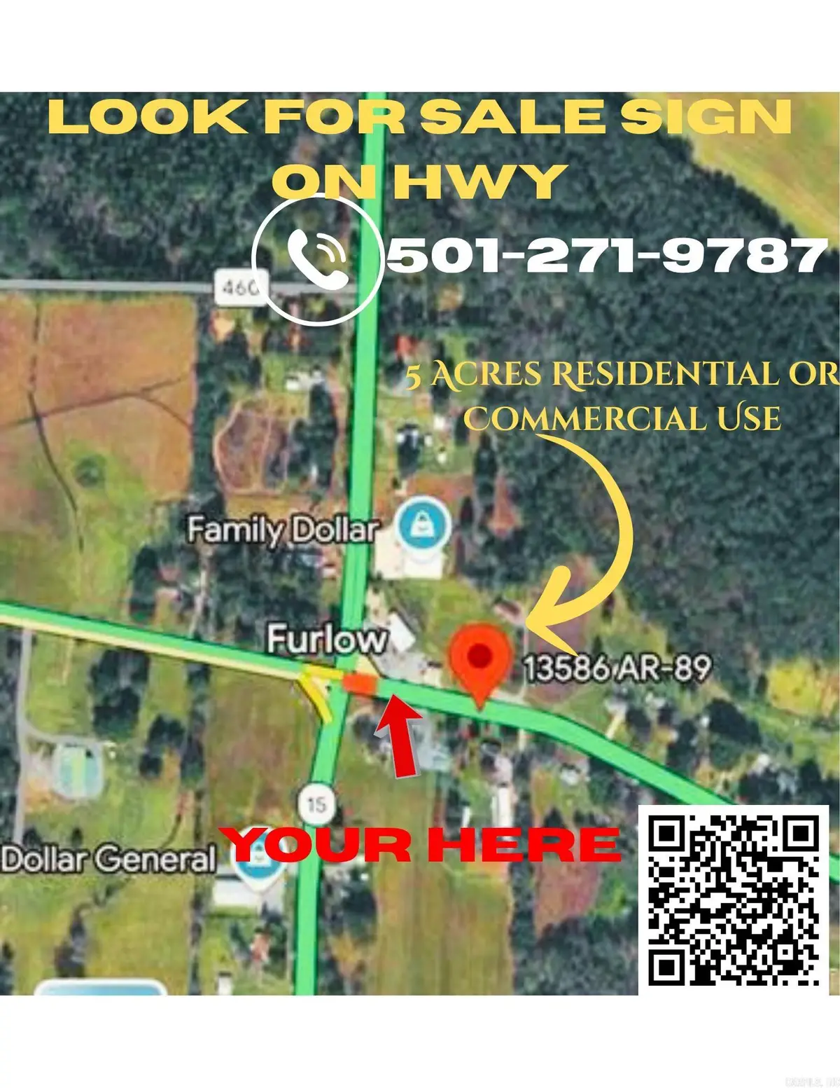 00 89 Highway, Lonoke, AR 72086 - #1