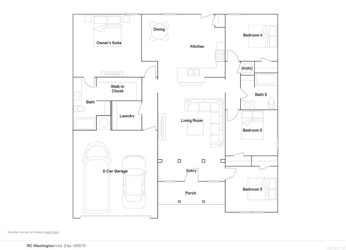 1560 Meadows Drive, Benton, AR 72019 - #1