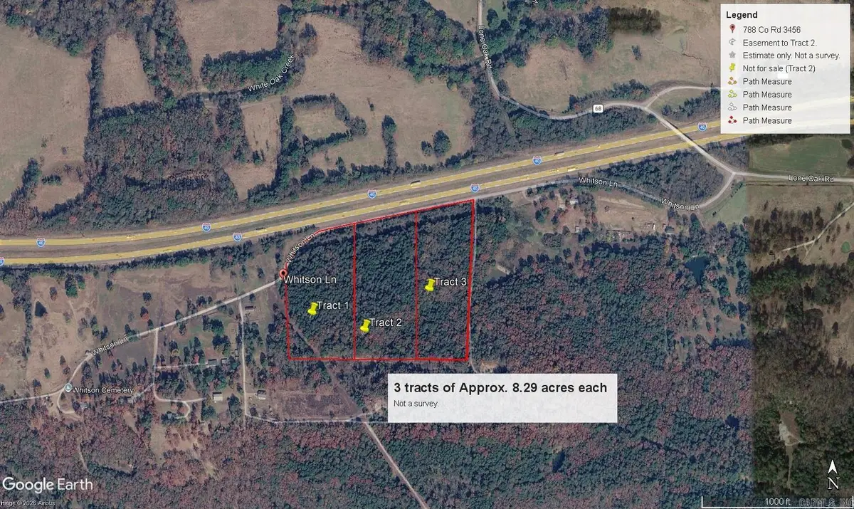 8.29 Acres Whitson Lane (tract 3), Ozark, AR 72949 - #1