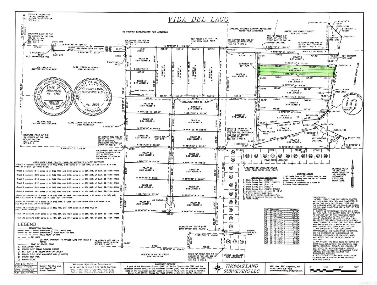 Lot 3 Vida Del Lago Subdivision, Greers Ferry, AR 72067 - #1