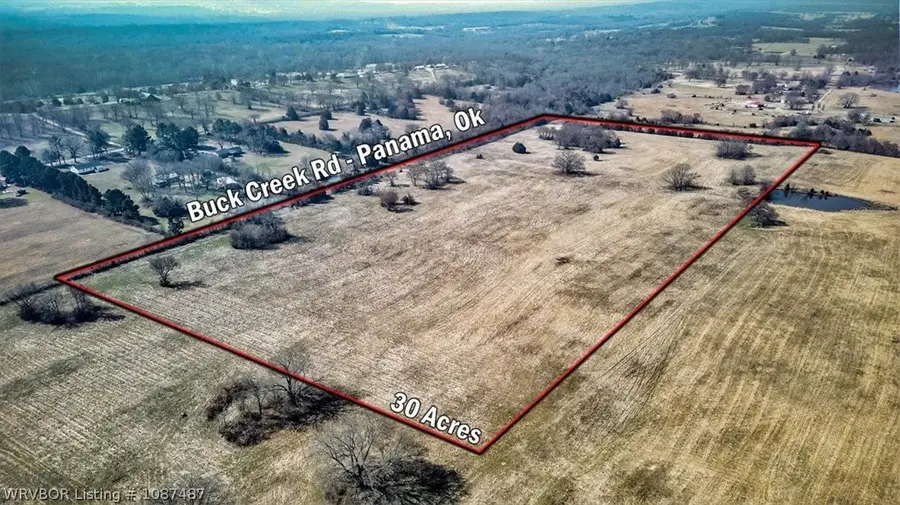 30 ac Buck Creek Road, Bokoshe, OK 74930 - #3