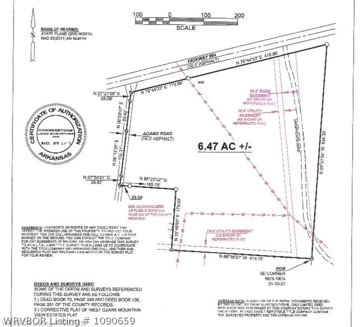 tbd Hwy 64 & Adams Rd TBD N/a, Ozark, AR 72949 - #2