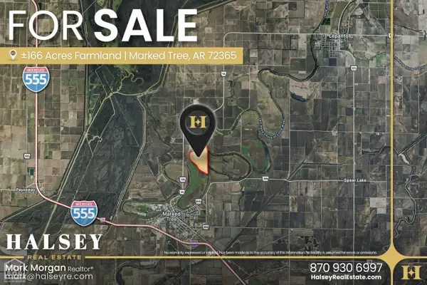 166 Acres, Marked Tree, AR 72365