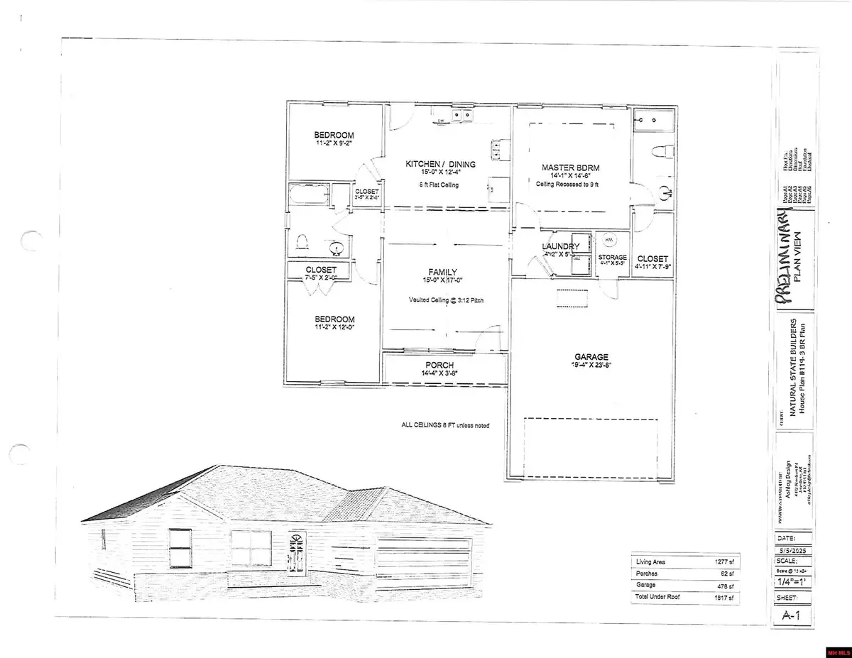 1425 HOBBS COURT, Mountain Home, AR 72653 - #1