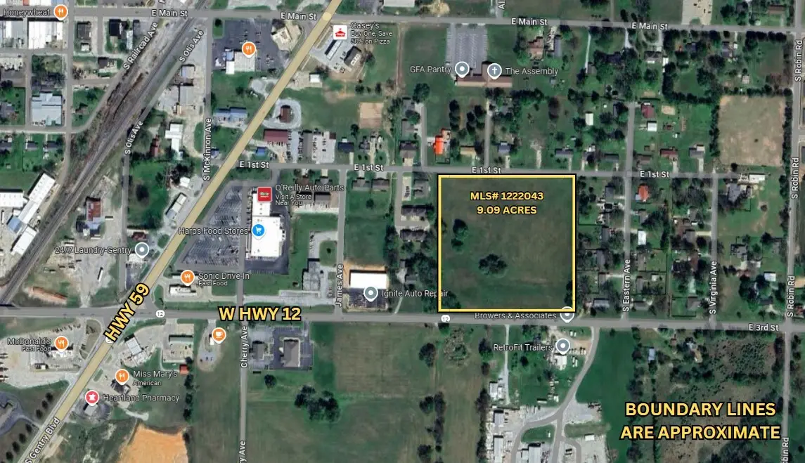 9.09 Acres E 3rd St Hwy 12, Gentry, AR 72734 - Image #1