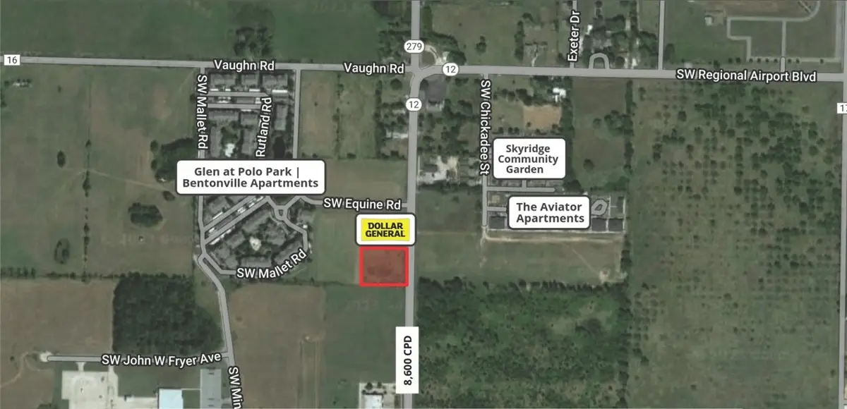 1.29 acres SW Reg Airport Boulevard, Bentonville, AR 72713 - #1