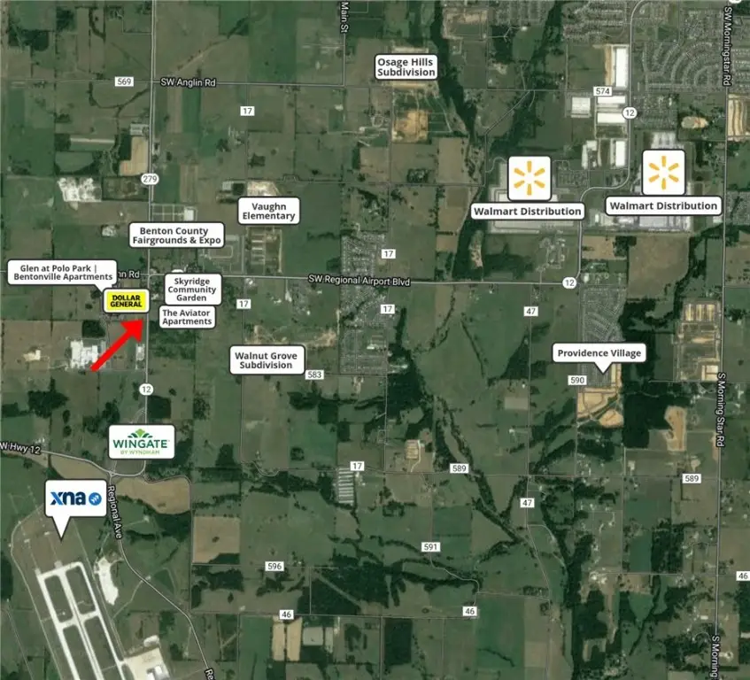 1.29 acres SW Reg Airport Boulevard, Bentonville, AR 72713 - #2