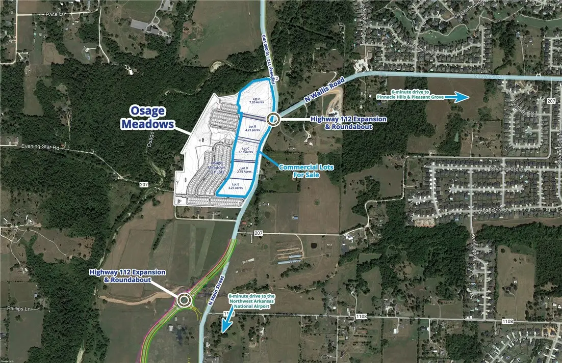 Hwy 112 And N Wallis Road #Lot A, Cave Springs, AR 72718 - Image #1