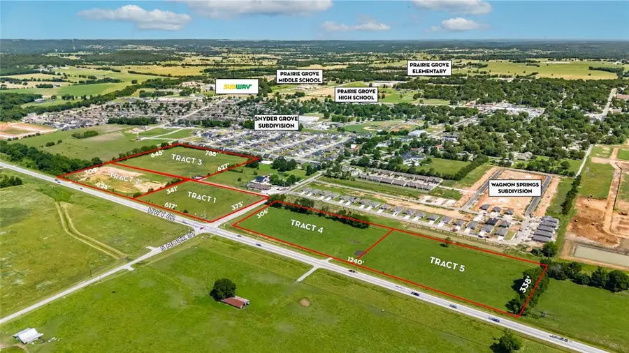 4.66 +/- AC Tract 5 Hwy 62 & S Mock Street, Prairie Grove, AR 72753 - Image #2