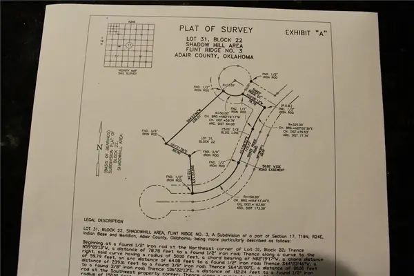 2231 Shady Ridge Road, Kansas, OK 74347