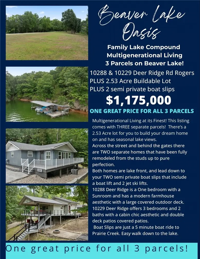 10288 & 10229 Deer Ridge Road, Rogers, AR 72756 - #3