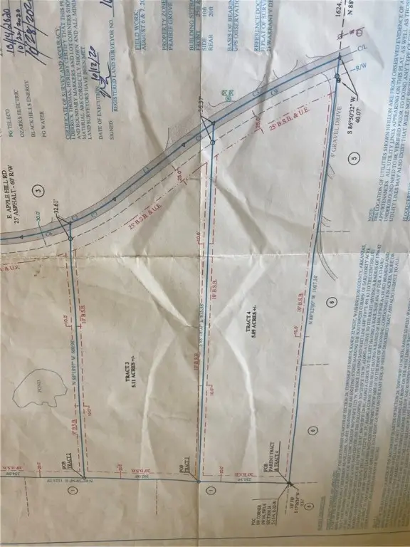 Applehill Tract 4 Road #4, Prairie Grove, AR 72753