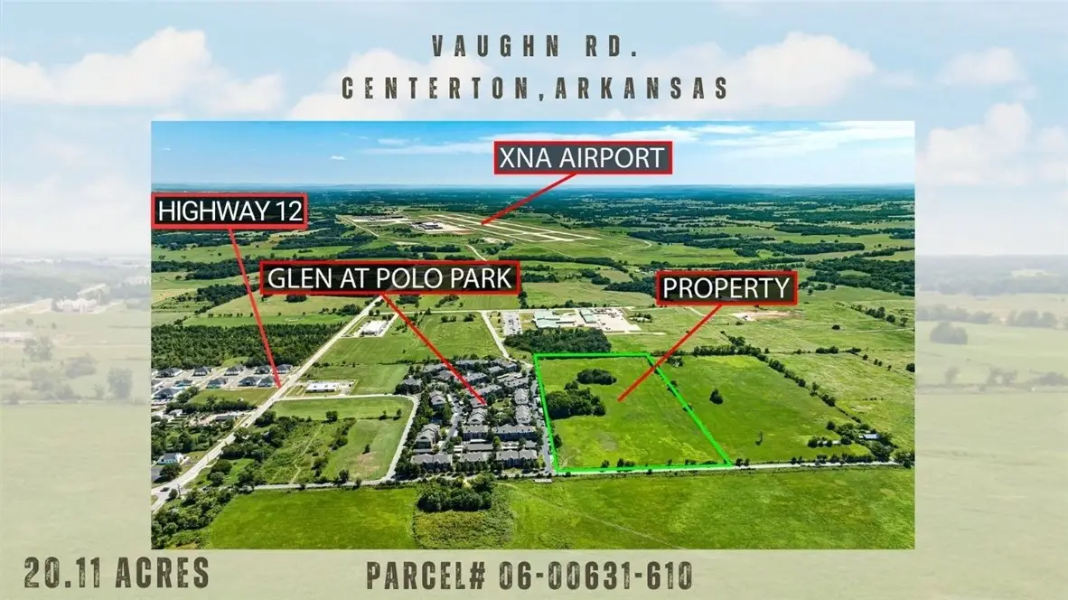 20 Acres Vaughn Road, Bentonville, AR 72713 - #1