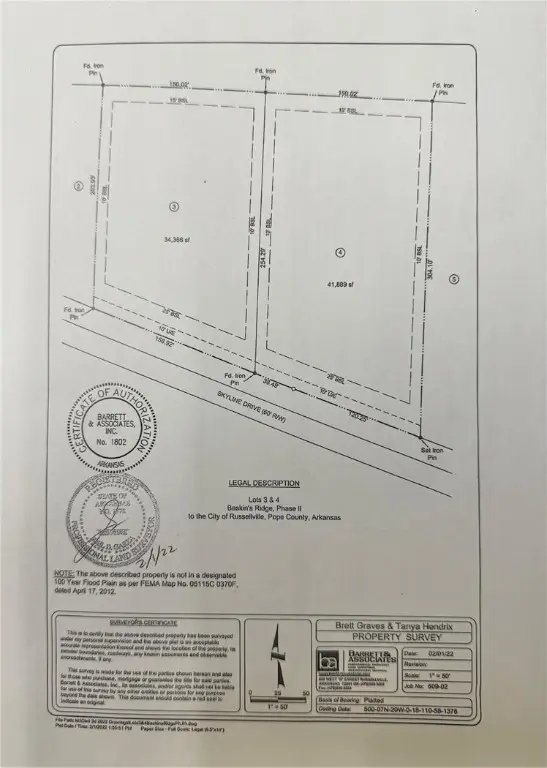 Skyline Drive, Russellville, AR 72802
