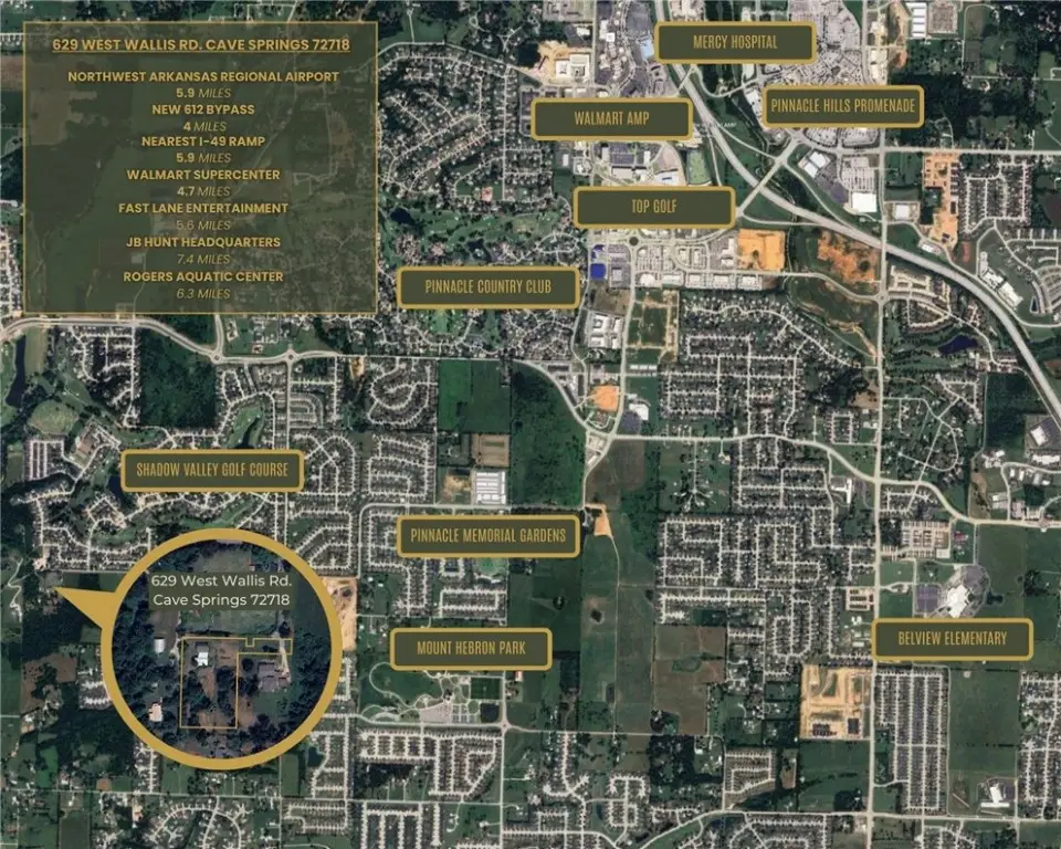 1.48 Acres W Wallis Road, Cave Springs, AR 72718 - Image #1