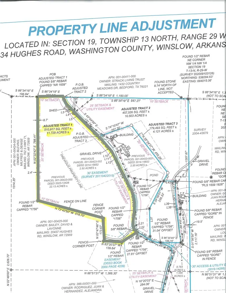 Tract 1 20334 Hughes Road, Winslow, AR 72959 - #3