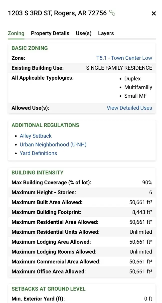 Lot 7 S 3rd Street, Rogers, AR 72756 - #3
