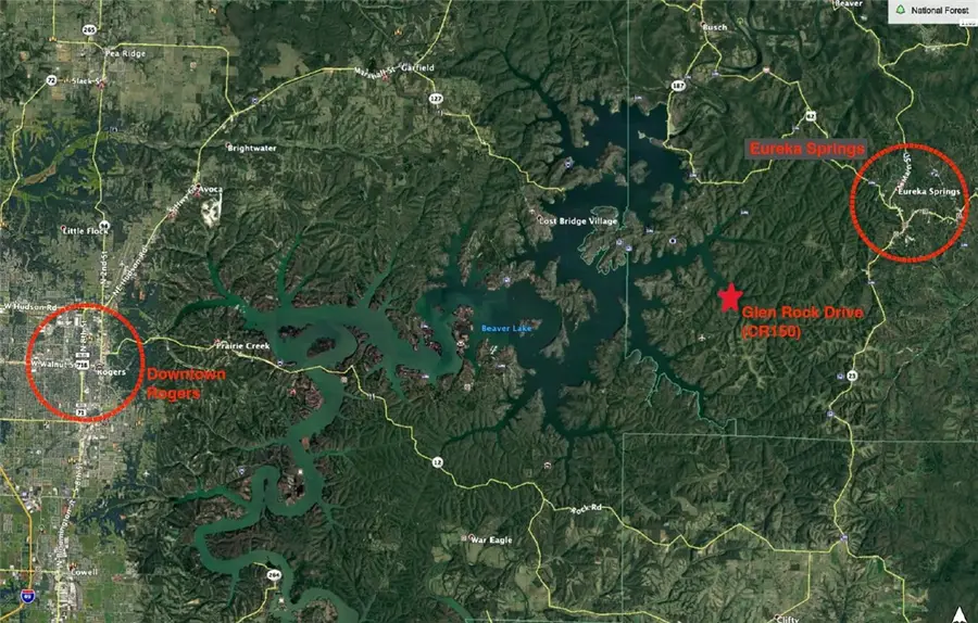 21.95 Acres Glen Rock Dr / Cr 150, Eureka Springs, AR 72632 - #3