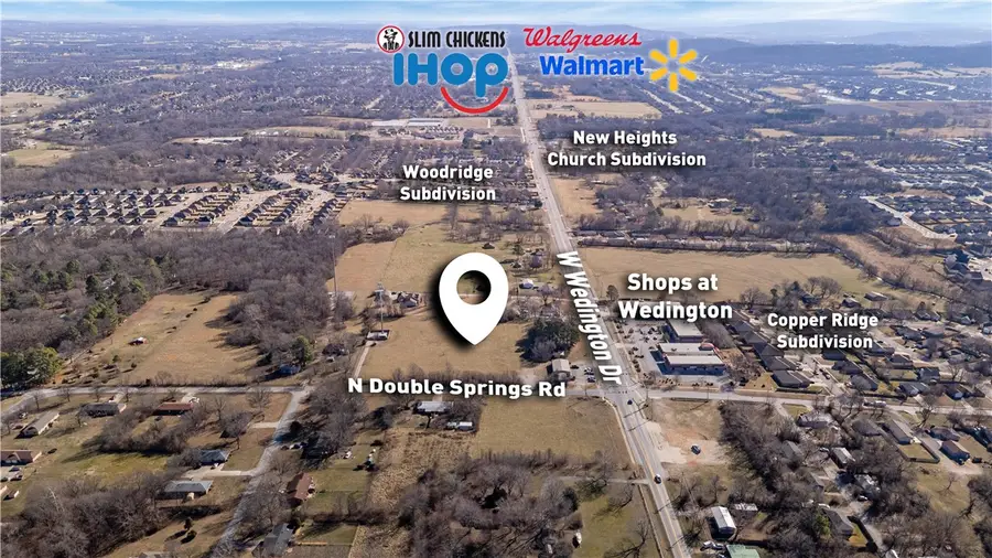 6390 Lots 1&2 W Wedington Drive, Fayetteville, AR 72704 - #3