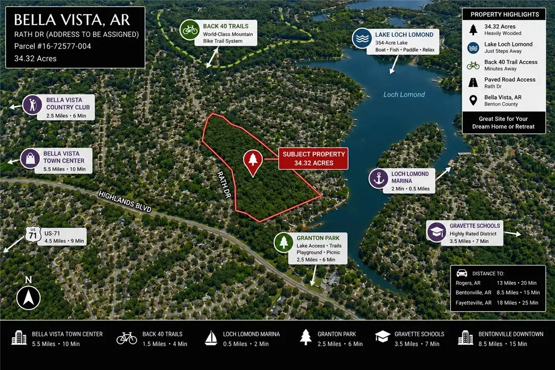 Rath Drive, Bella Vista, AR 72715 - #1