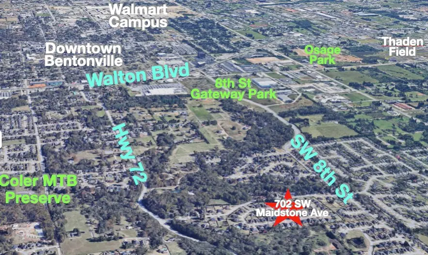 702 Maidstone Avenue, Bentonville, AR 72712 - #2