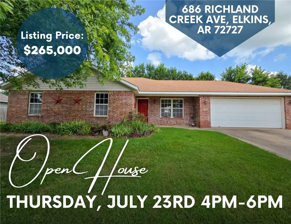 686 Richland Creek Avenue, Elkins, AR 72727 - #1