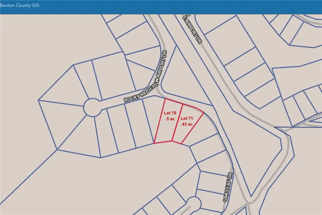 Lots 70, 71 W Airport Road, Garfield, AR 72732 - #1
