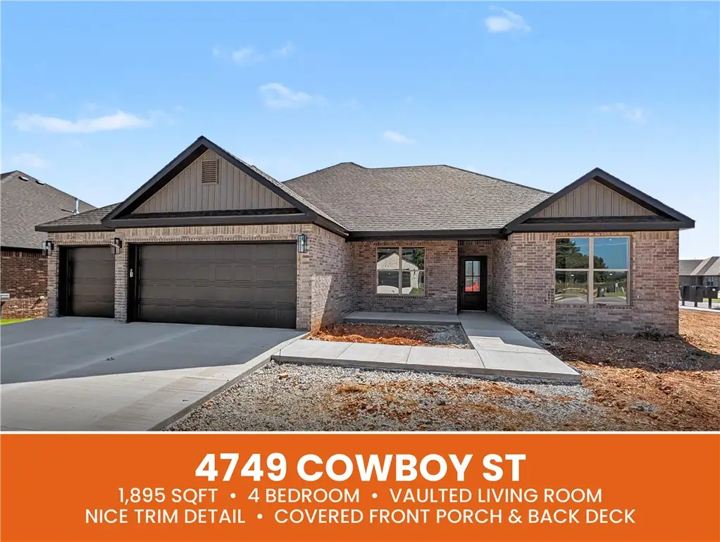 4749 Cowboy Street, Springdale, AR 72762 - #1