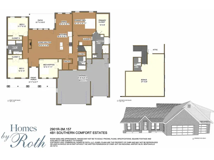 1035 NW Vaughn Road, Bentonville, AR 72713 - #3