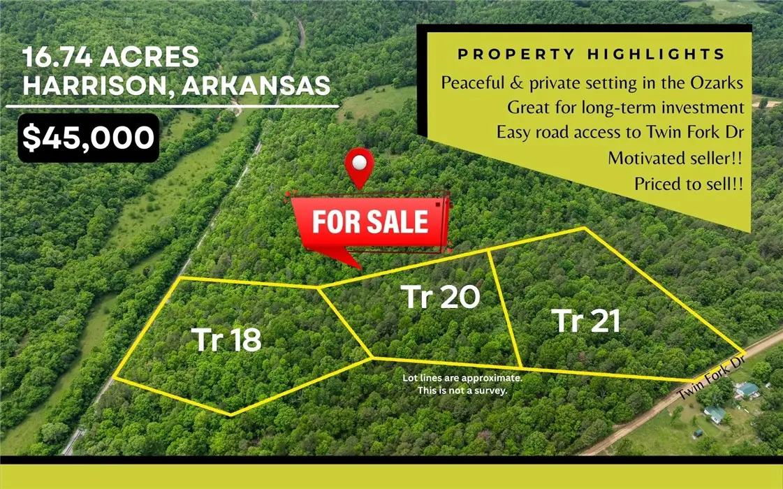 Twin Fork Dr - Tract 18, 20-21, Harrison, AR 72601 - #1