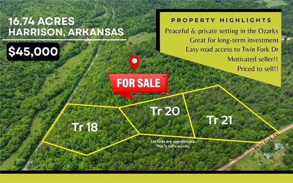 Twin Fork Drive, Tract 18,20,21, Harrison, AR 72601