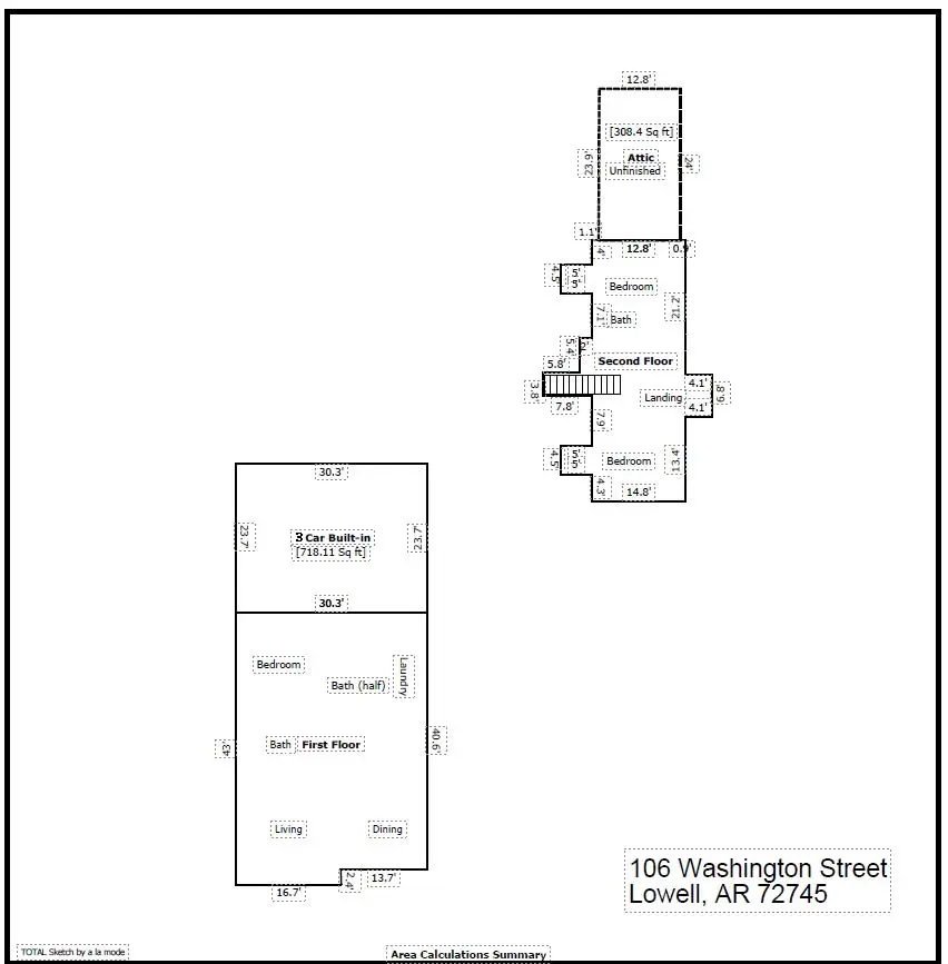106 Washington Street, Lowell, AR 72745 - #2