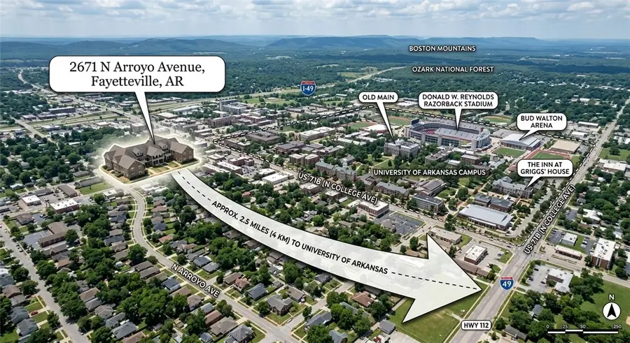 2671 N Arroyo Avenue #1-4, Fayetteville, AR 72703 - #2