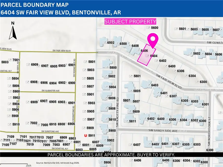 6404 Fair View Boulevard, Bentonville, AR 72713 - #3
