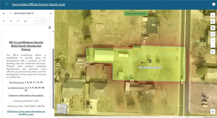 504 N West End Street, Springdale, AR 72764 - #2