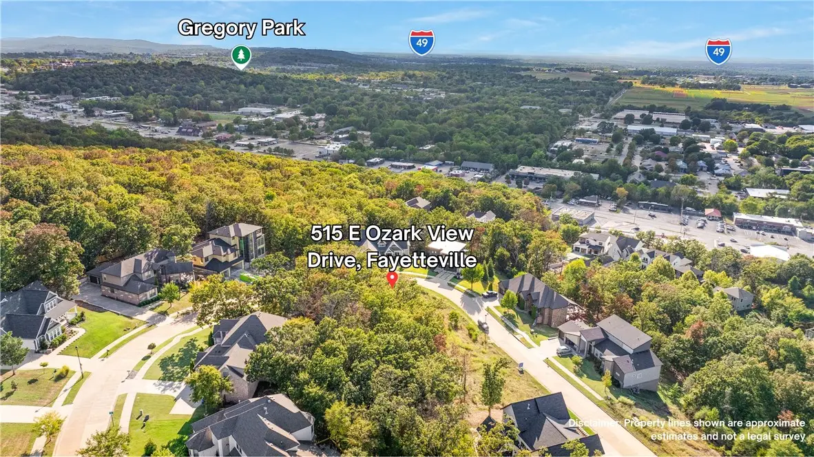515 E Ozark View Drive, Fayetteville, AR 72703 - #1