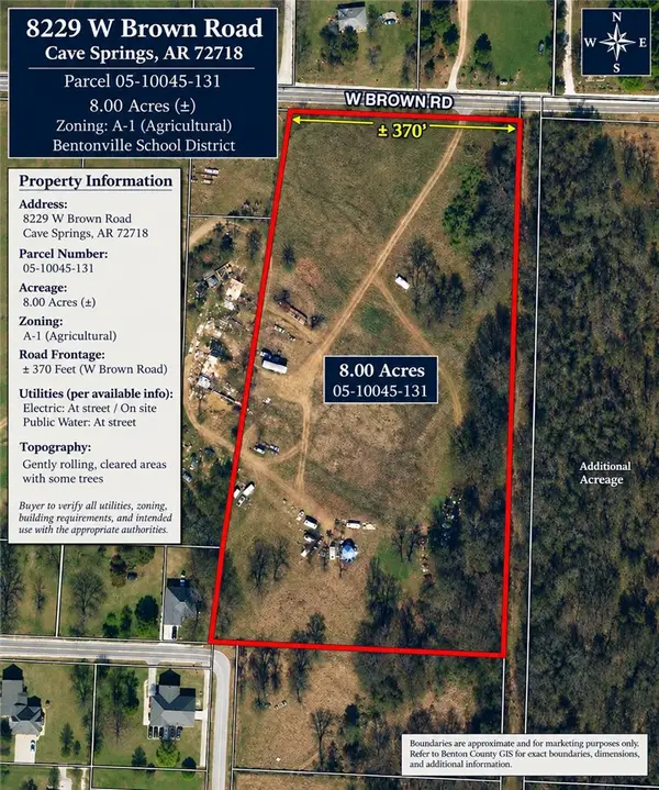 8229 Brown Road, Cave Springs, AR 72718