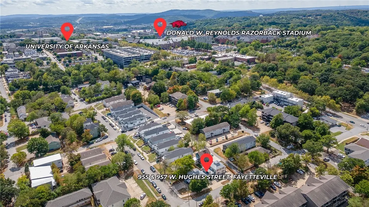955 & 957 W Hughes Street, Fayetteville, AR 72701 - #1