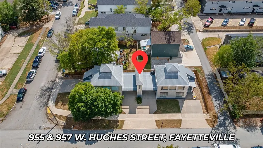 955 & 957 W Hughes Street, Fayetteville, AR 72701 - #3