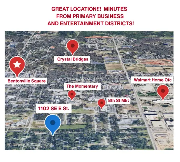 1102 SE E Street, Bentonville, AR 72712