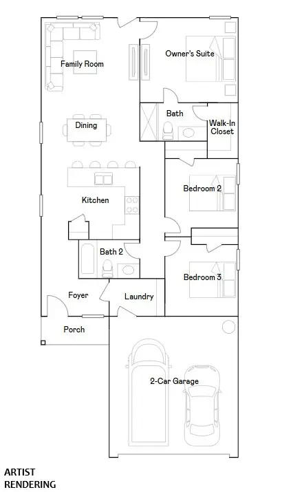 505 Claverie Place, Lowell, AR 72745 - #2